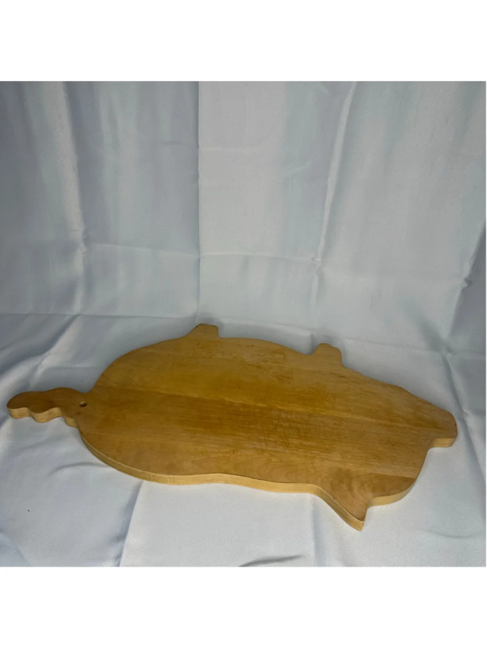 Vintage Rare Japanese Pig Shaped Wooden Cutting Board / Charcuterie Platter